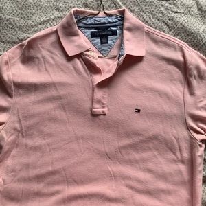 Tommy Hilfiger Pink Polo Size M